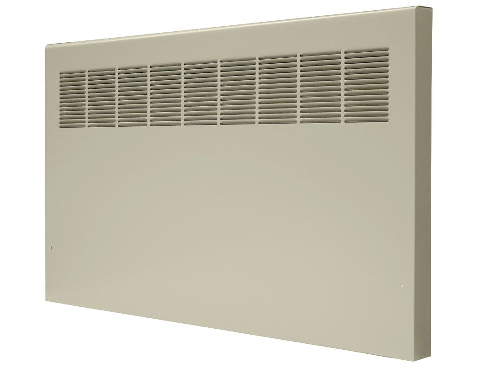 Front of a PW-A convector unit against a white background